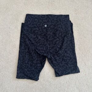 lululemon athletica Black Patterned Leggings
